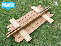 Timber Heptagon Backdrop For Hire - Premium Backdrop from PartyPax - Just $200.00! Shop now at PartyPax