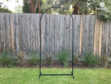 Black Arch Backdrop Stand Frame for Hire - Premium Backdrop from PartyPax - Just $50.00! Shop now at PartyPax