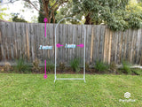 White Arch Backdrop Stand Frame for Hire - Premium Backdrop from PartyPax - Just $50.00! Shop now at PartyPax